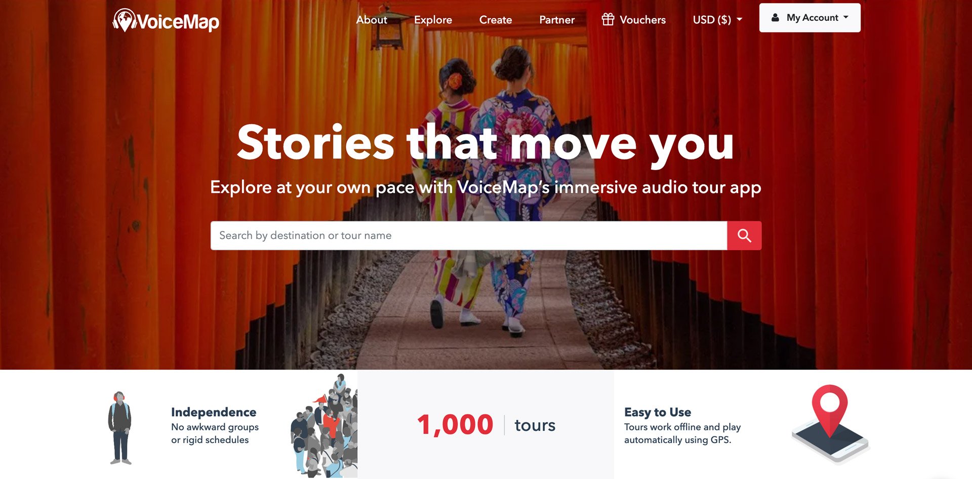 1,000 VoiceMap tours – and other rewards for craft, consistency and putting things in context