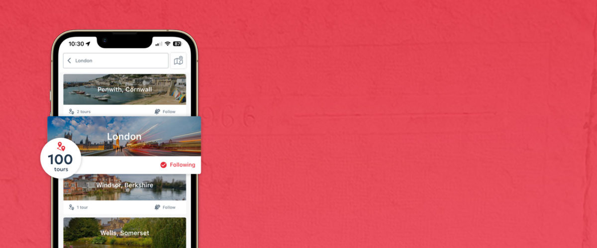 Follow destinations, publishers and your feet with VoiceMap Pepys