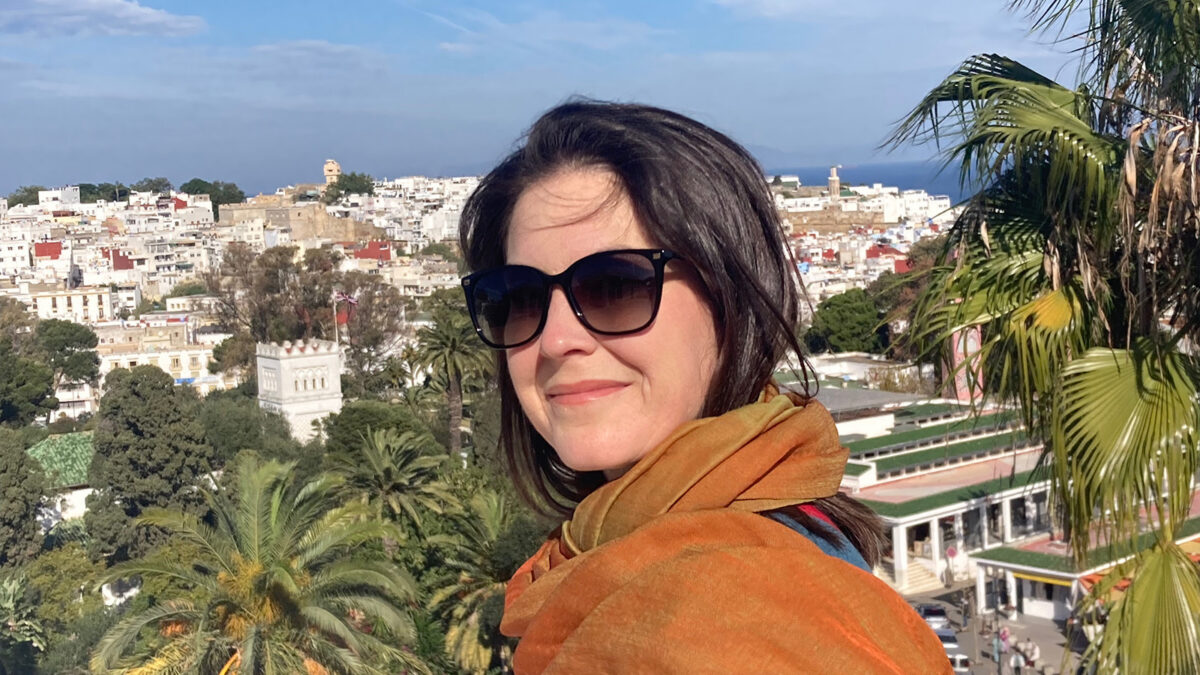 Jo in Tangier, Morocco